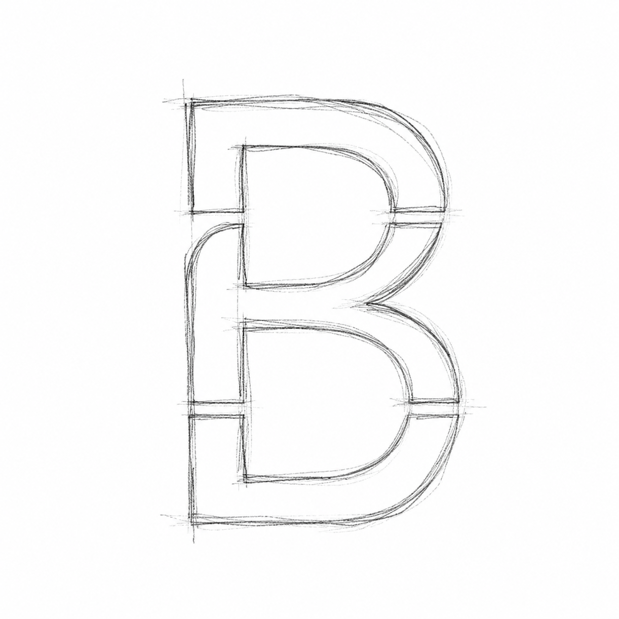 Studio lettera B